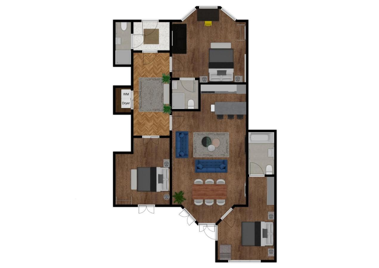 3 Bedroom Garden Apartment Opposite The Beach Brighton Kültér fotó